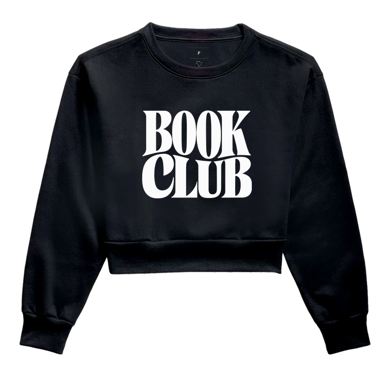 Book Club - Cropped Moletom