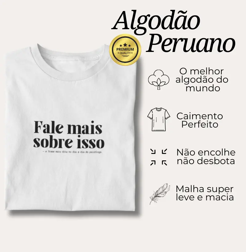 Algodão Peruano - Fale mais sobre isso
