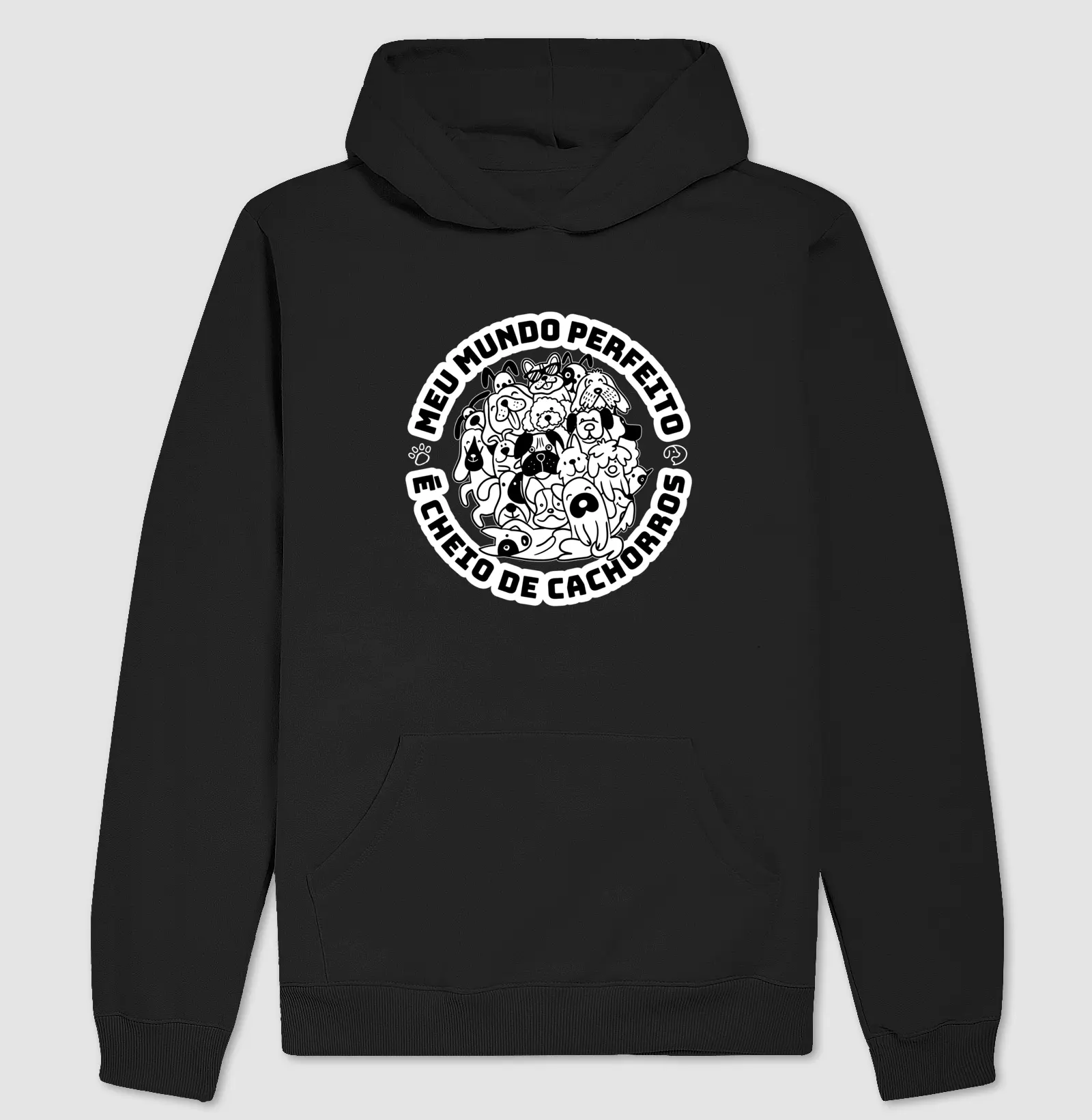 Meu mundo perfeito é cheio de cachorros