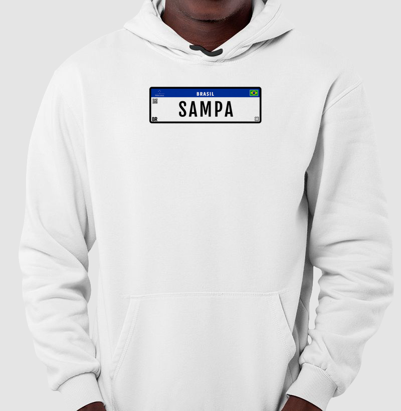 Placa Sampa Moletom