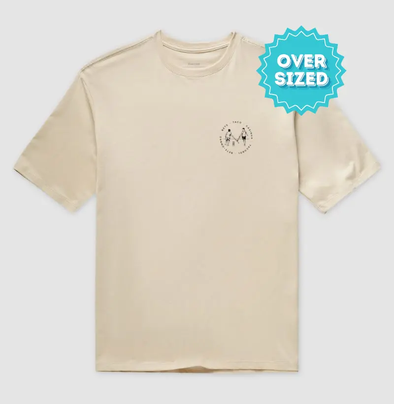 Taco, Bets, Casinha, Tacobol, Bete-ombro... (Oversized)