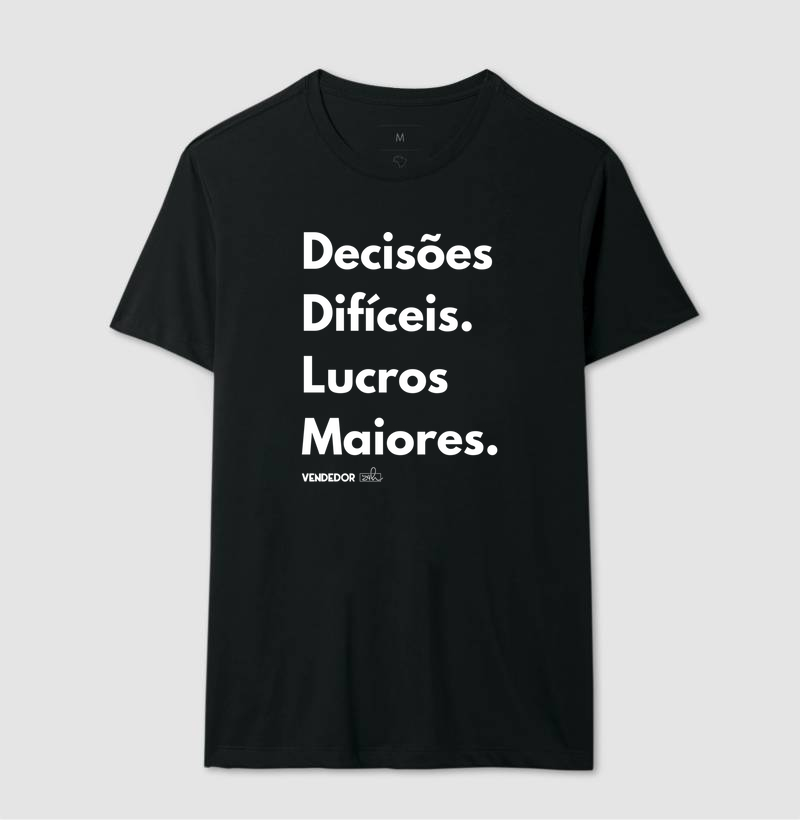 Camiseta V24h - Decisões Difíceis