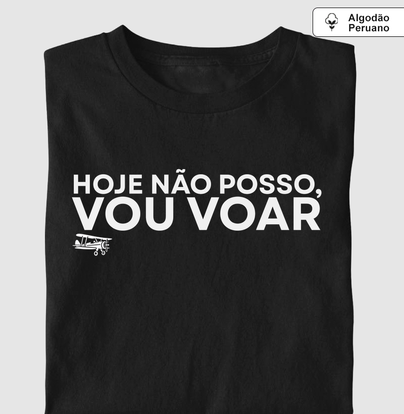 Hoje não posso. Vou Voar