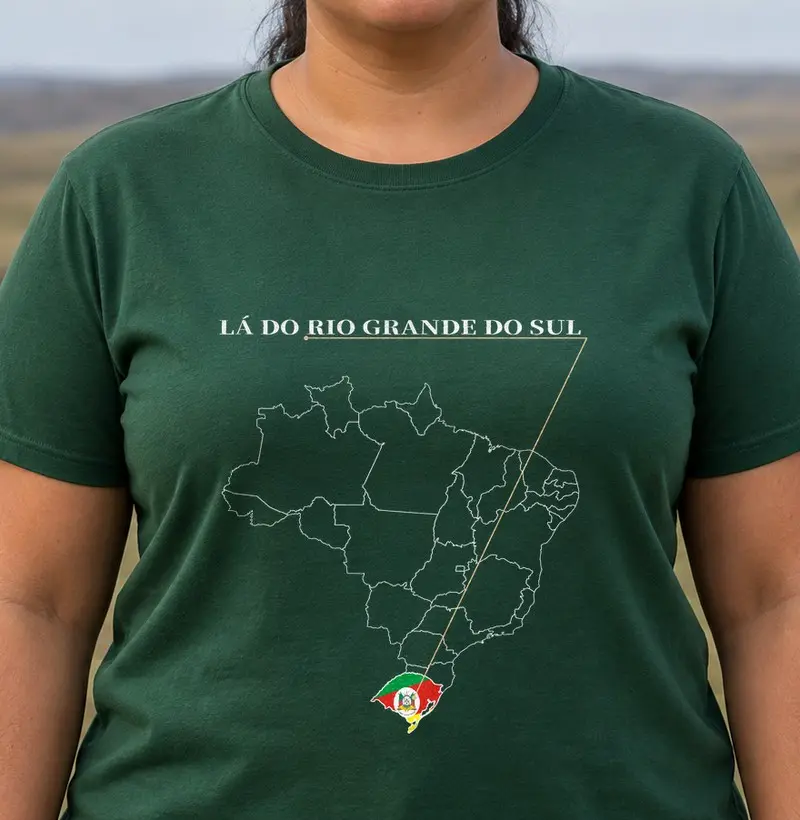 Lá do Rio Grande do Sul - Camiseta