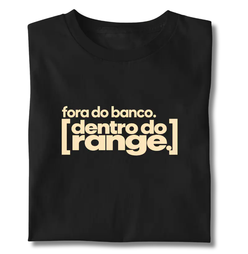 DeFi Fora do Banco, Dentro do Range - Camiseta