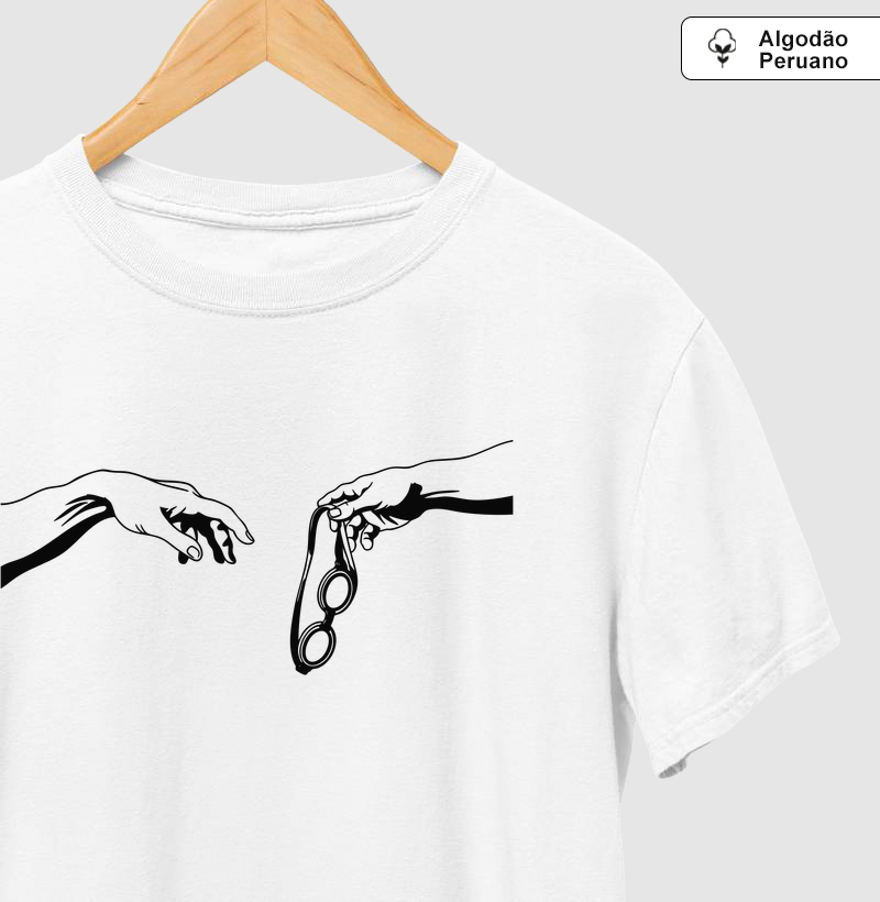 A Criação da Natação - Camiseta Algodão Peruano