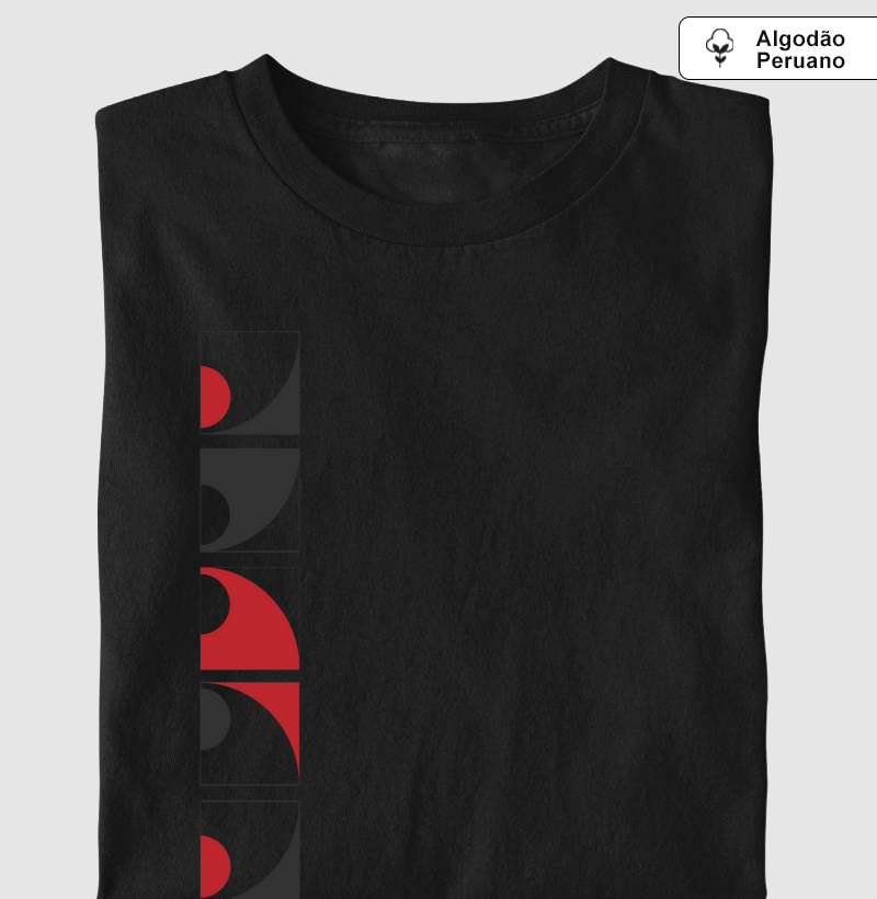 Composição Geométrica - Algodão Peruano