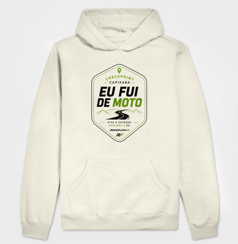 Camiseta Eu Fui de Moto • Checkpoint Capixaba