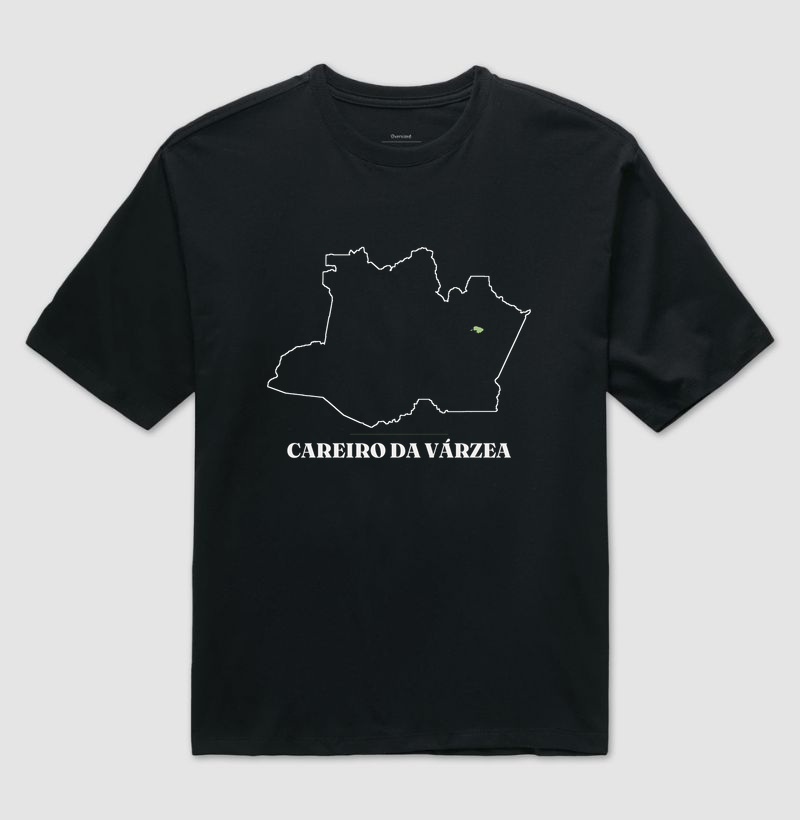Careiro da Várzea | Traço AM - Camiseta Oversized