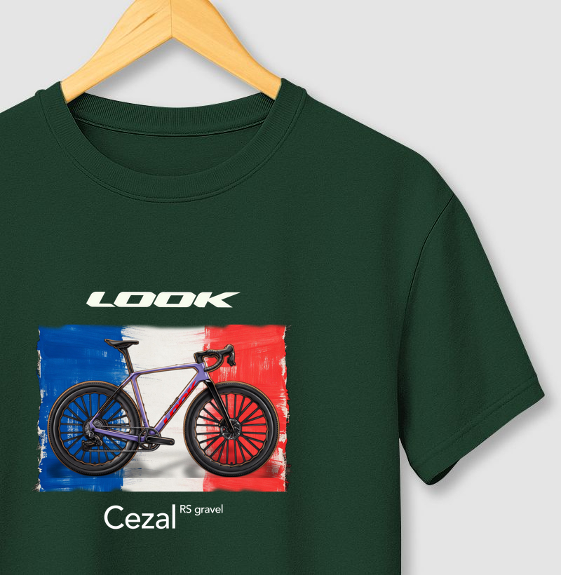 Camiseta LOOK Cezal RS Gravel França