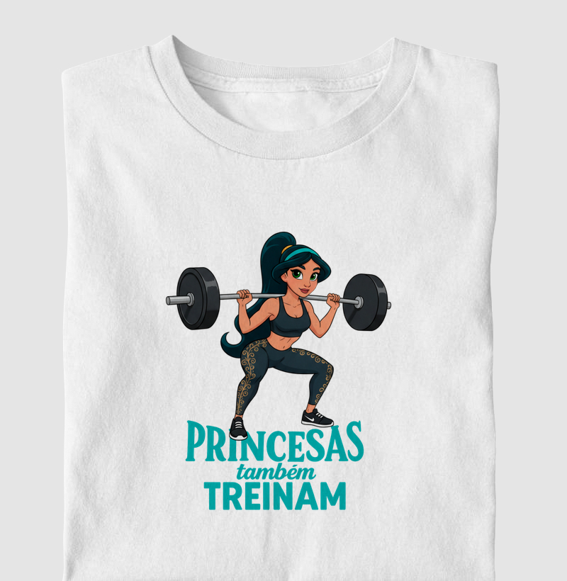 Princesas tambpem treinam - Disney