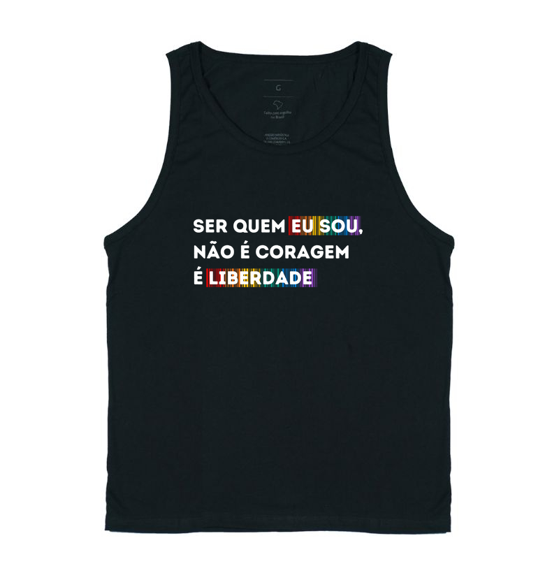 SER QUEM EU SOU, NÃO É CORAGEM  É LIBERDADE