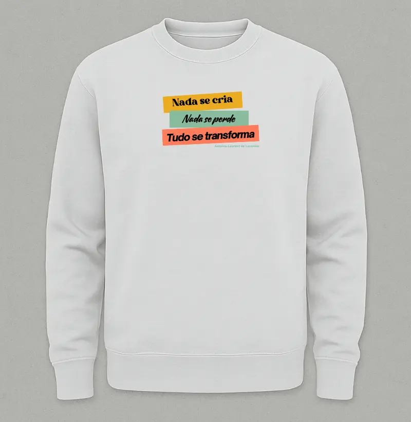 Nada se crie, tudo se transforma - Lavoisier