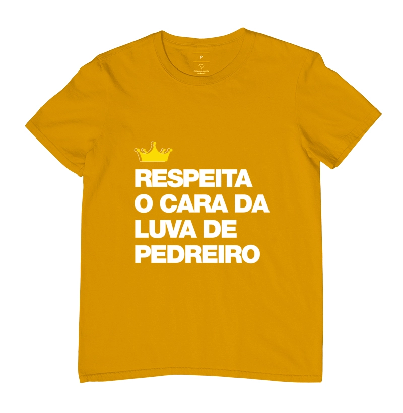 Respeita o cara da luva de pedreiro