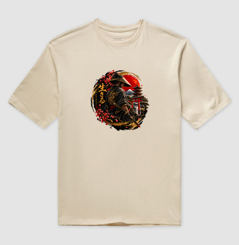 O Caminho do Guerreiro - Camiseta Oversized