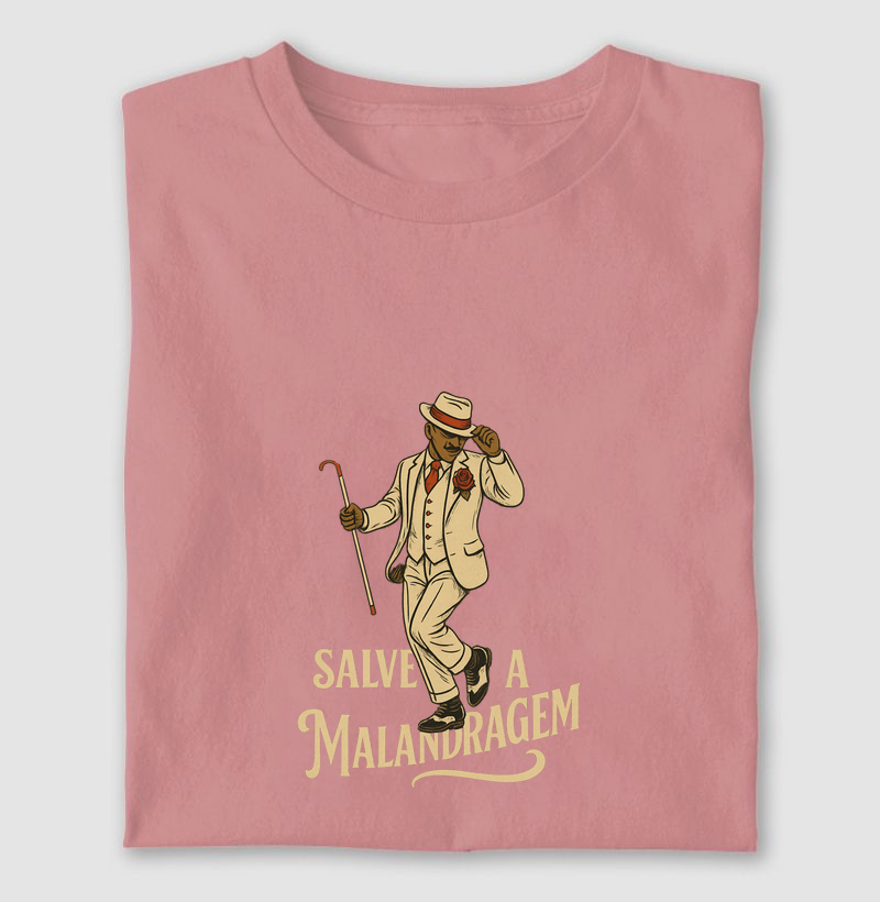 Camiseta Original Salve a Malandragem