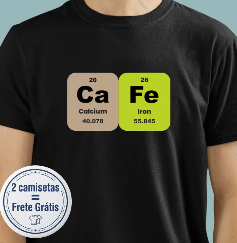 Camiseta Premium Ciências