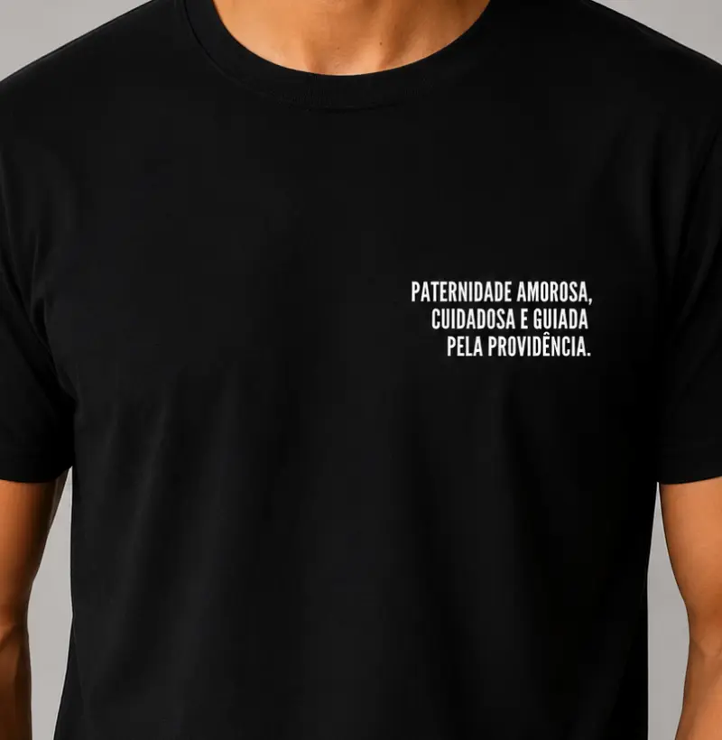 Camiseta Algodão Peruano Paternidade Amorosa