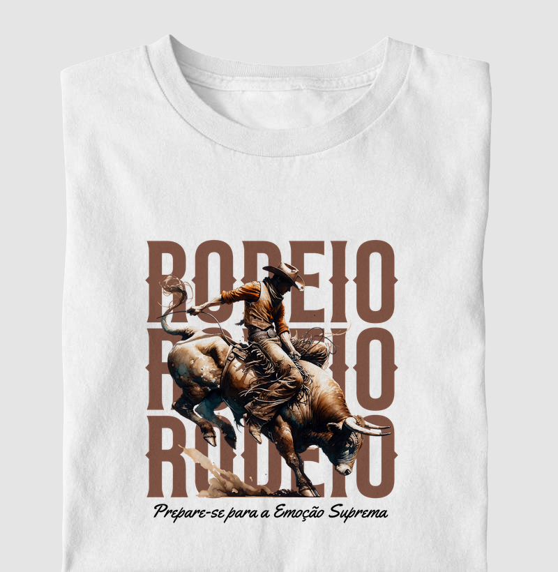 Camiseta Rodeio Peão e Montaria - Estilo Country