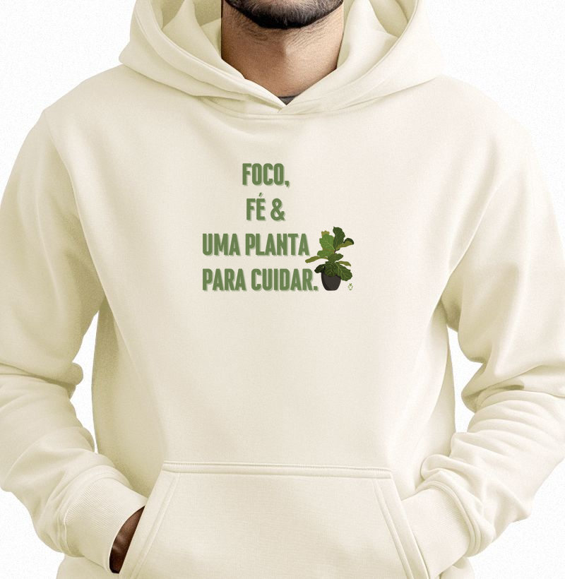 Foco, fé e uma planta para cuidar