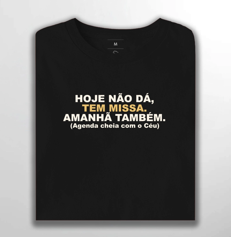 Tem Missa! Agenda Cheia com o Céu.