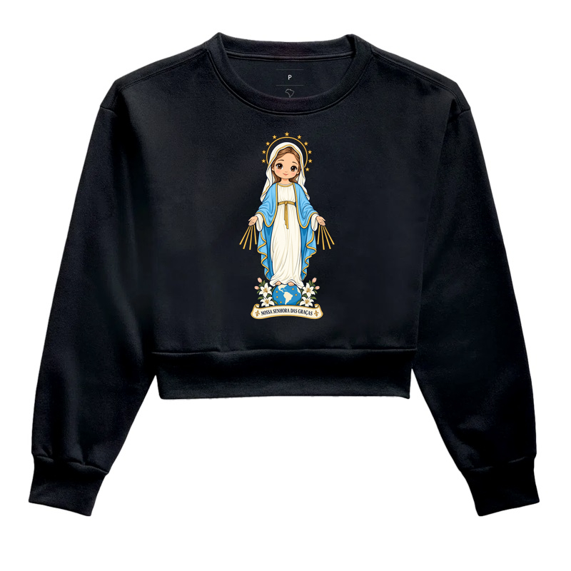 Nossa Senhora das Graças estilo chibi