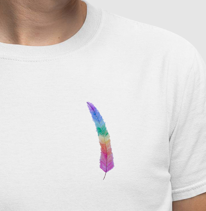 Pena colorida (versão minimalista)