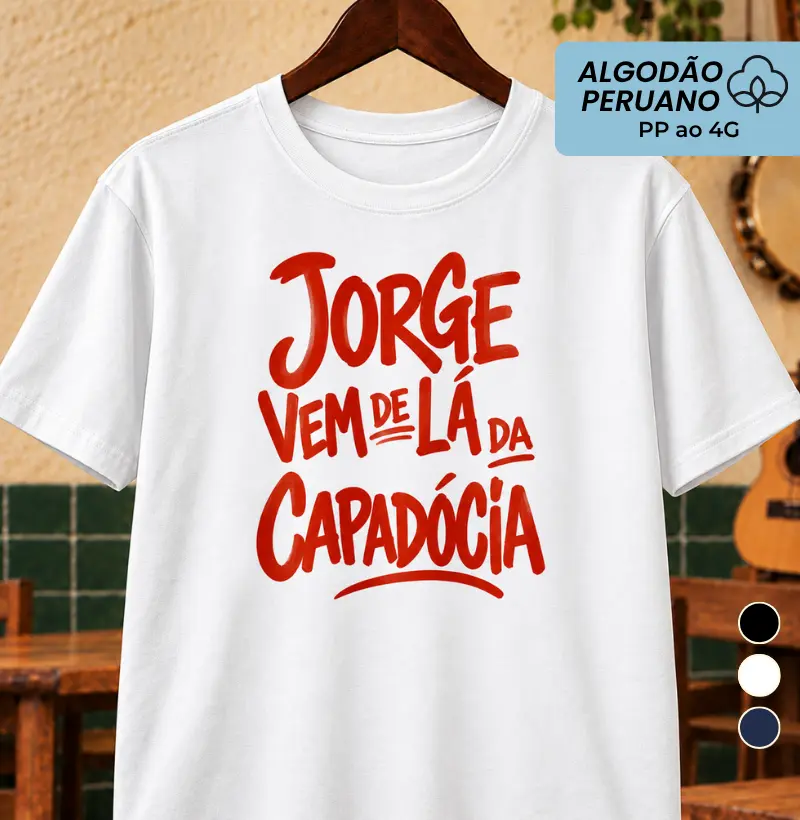 Jorge vem de lá da Capadócia