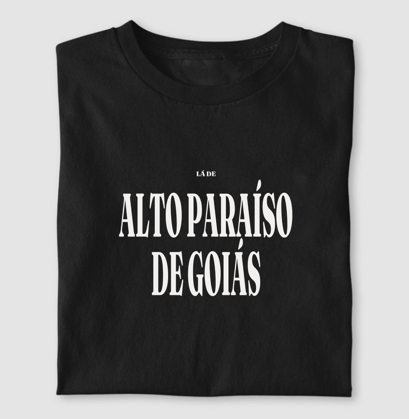 Alto Paraíso de Goiás | Tipografia GO