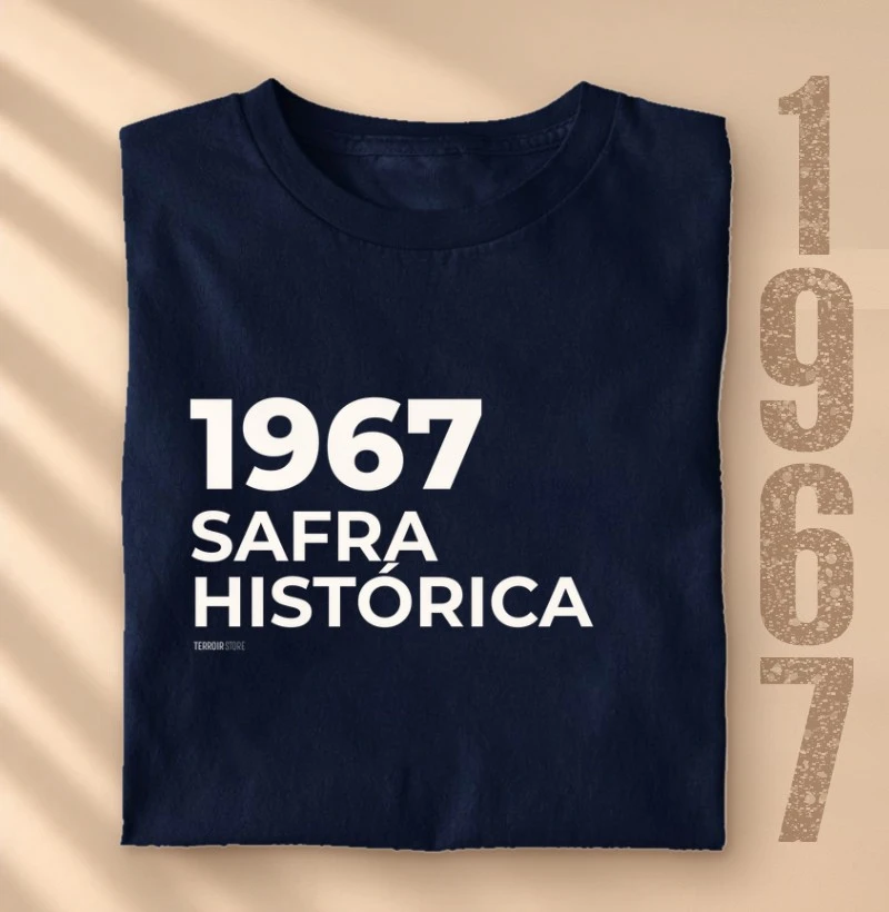 Camiseta Vinho - 1967 • Safra Histórica