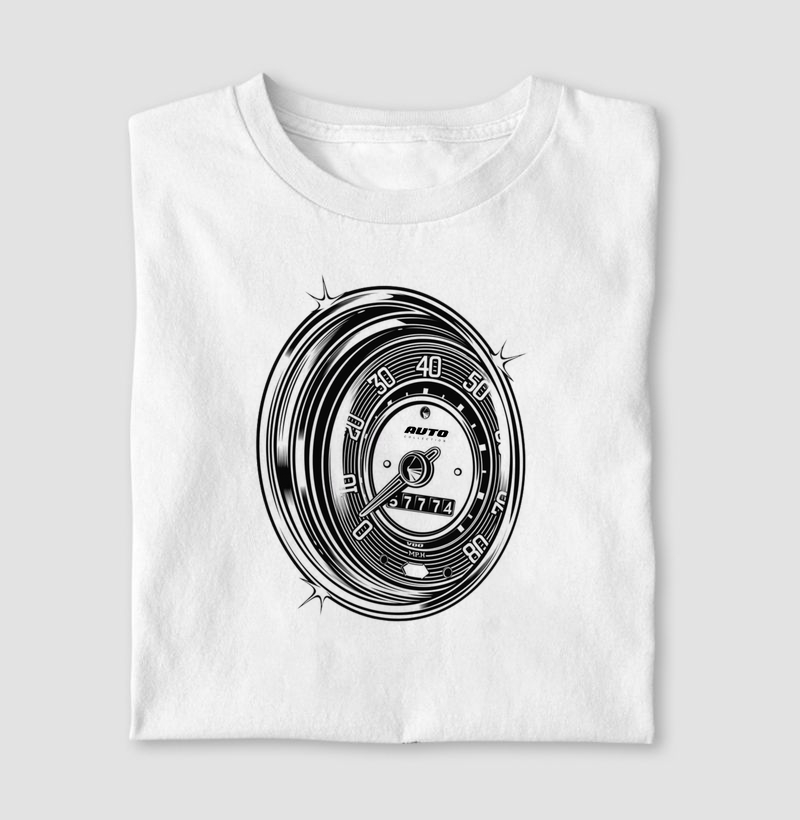 Camiseta velocímetro fusca