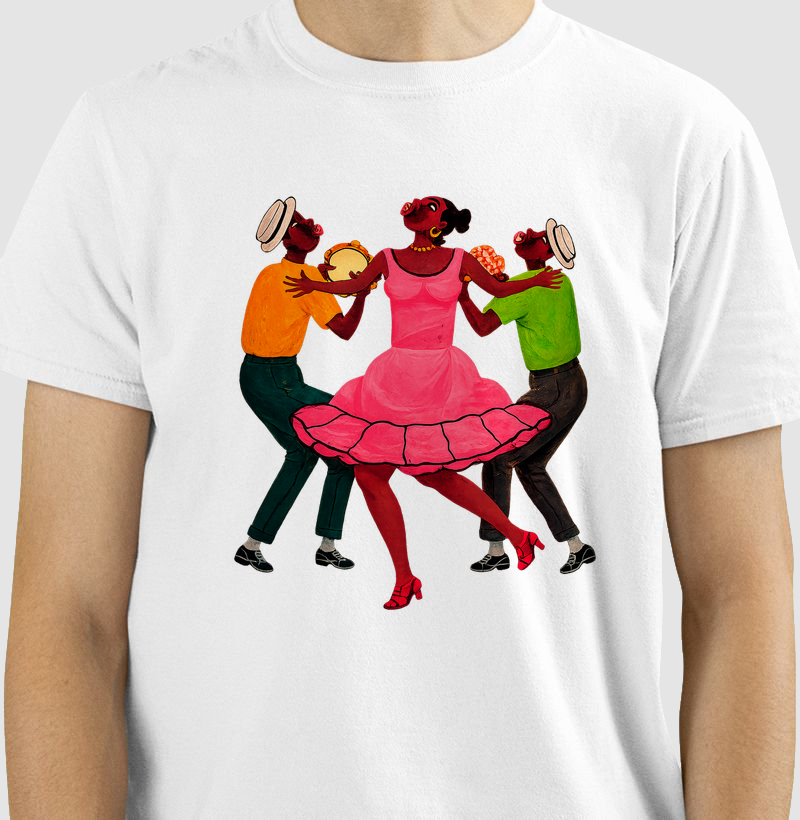 Arte Naif_ Musicos e Passista