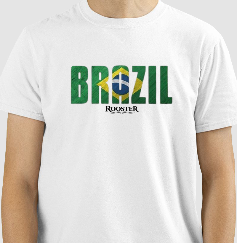 camiseta brazil 2 rooster 