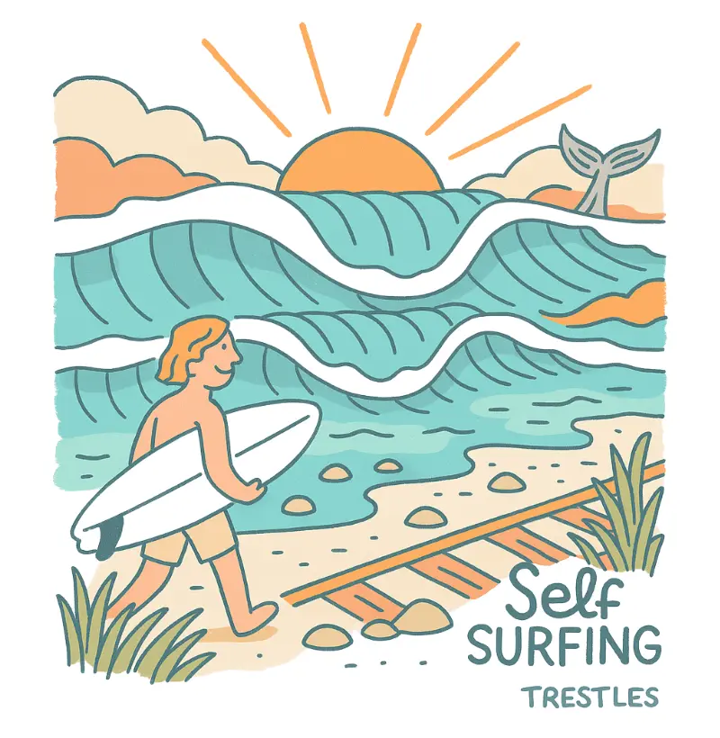 TRESTLES SUNRISE | Confecção Reserva 🦜