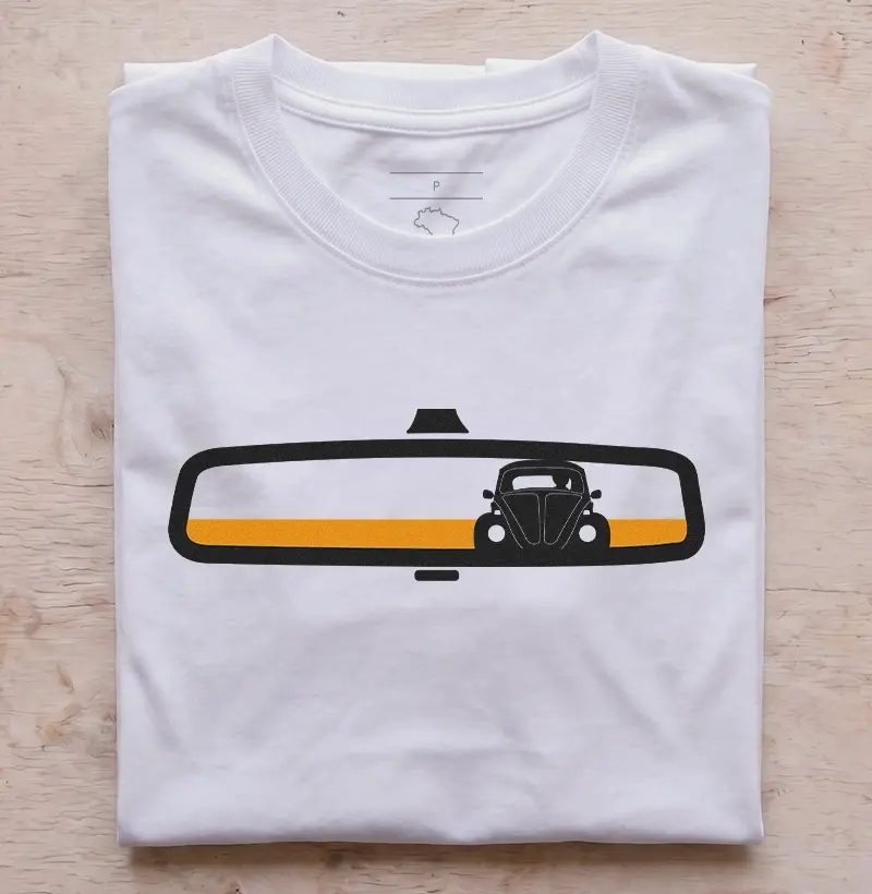 Fusca no Retrovisor