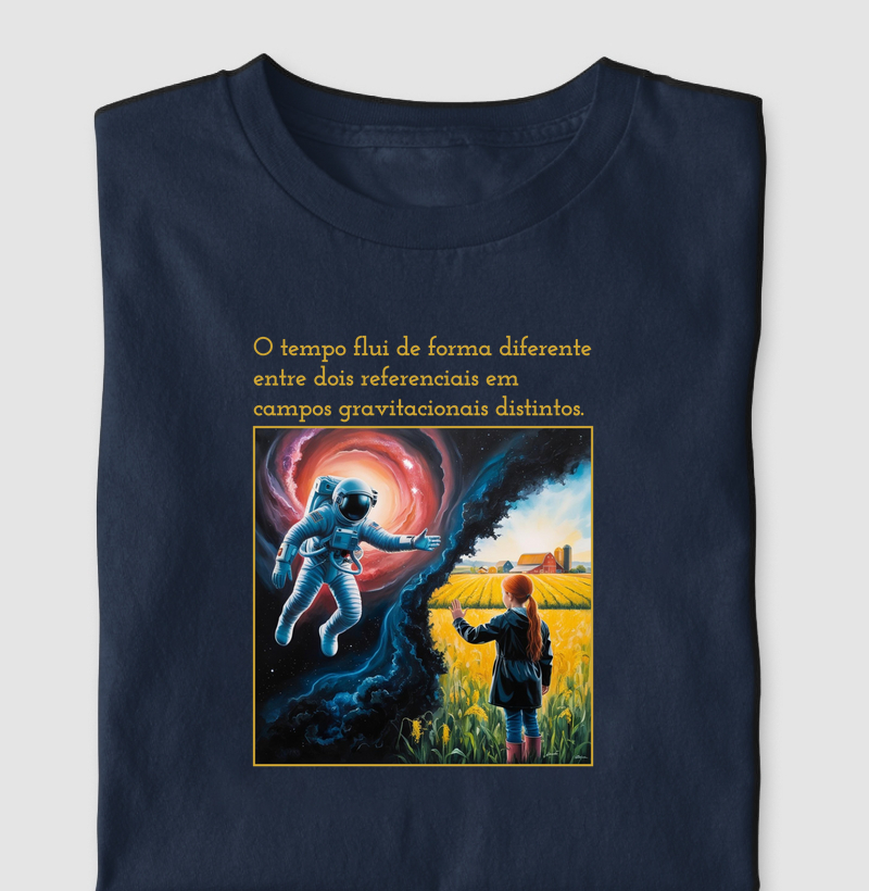 A gravidade, os referenciais e o tempo