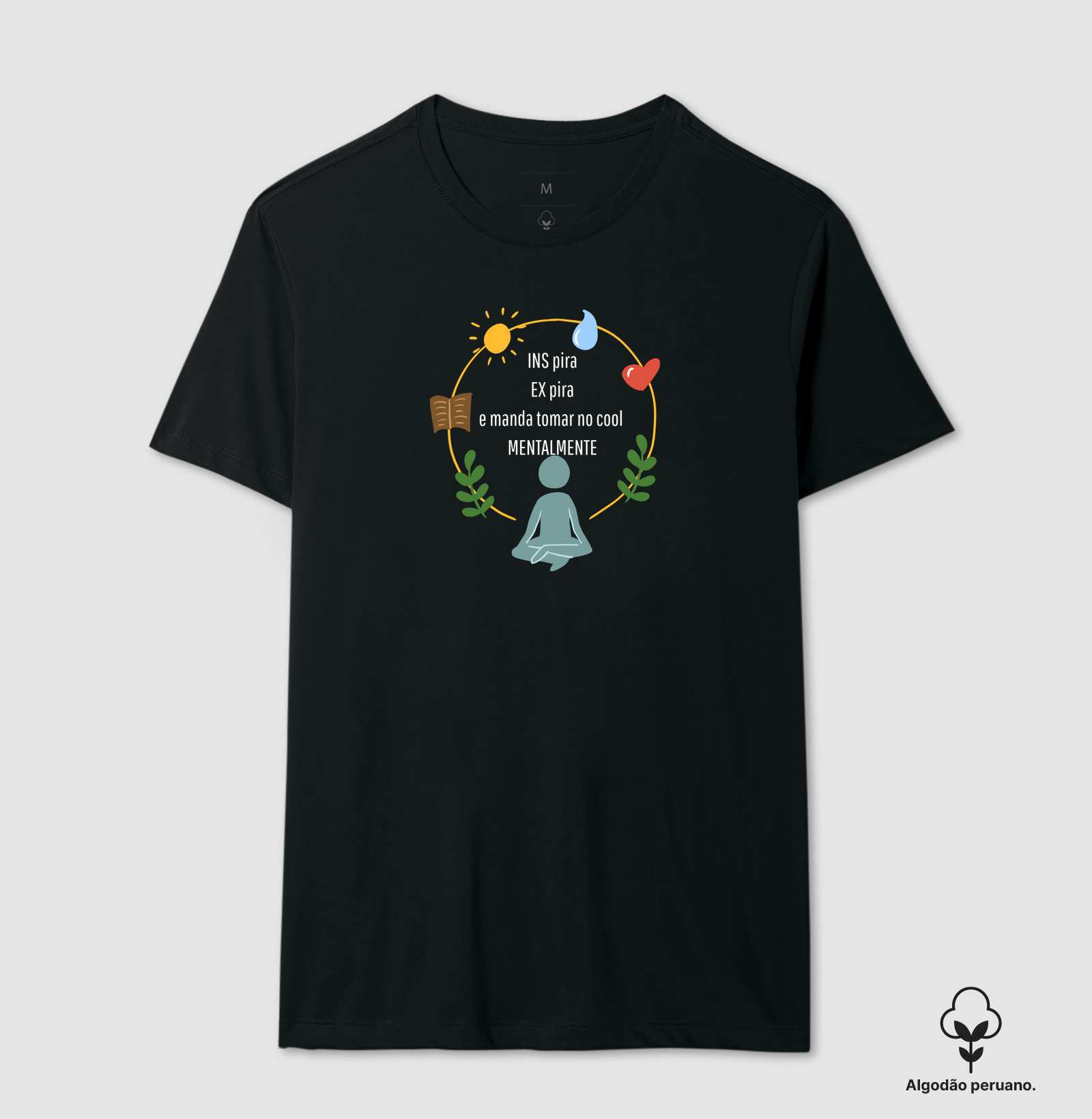 Camiseta Inspira, expira
