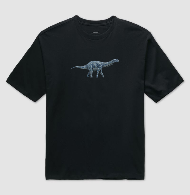Camiseta Dinossauro Uberabatitan Algodão Premium Dinoloco     