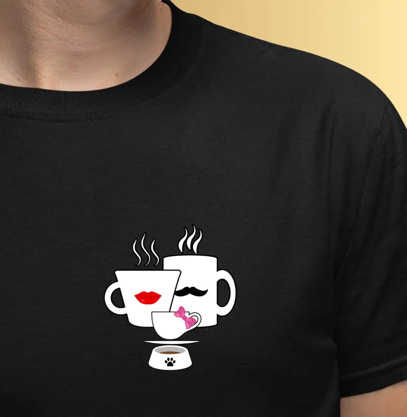 Pai, mãe e 1 filha + PET Cafeinados