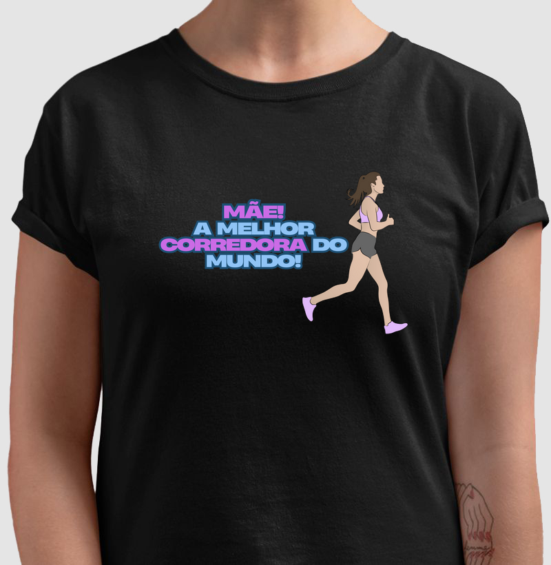 Mãe! A melhor corredora do mundo!