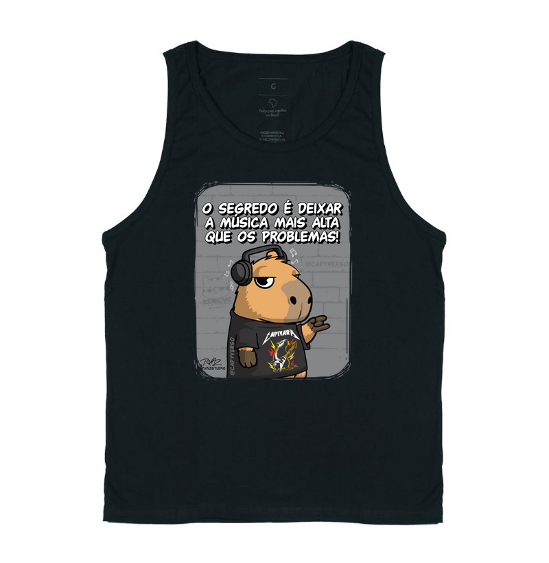 Camiseta Capivara Música