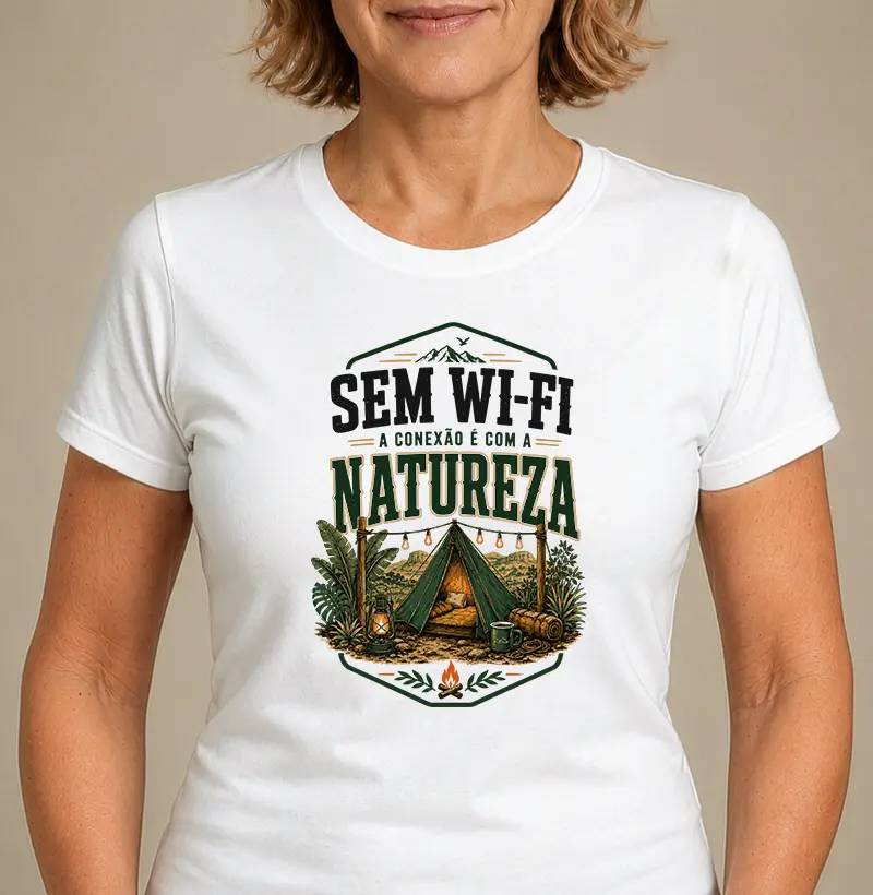 Sem Wi-Fi na Natureza — Camping