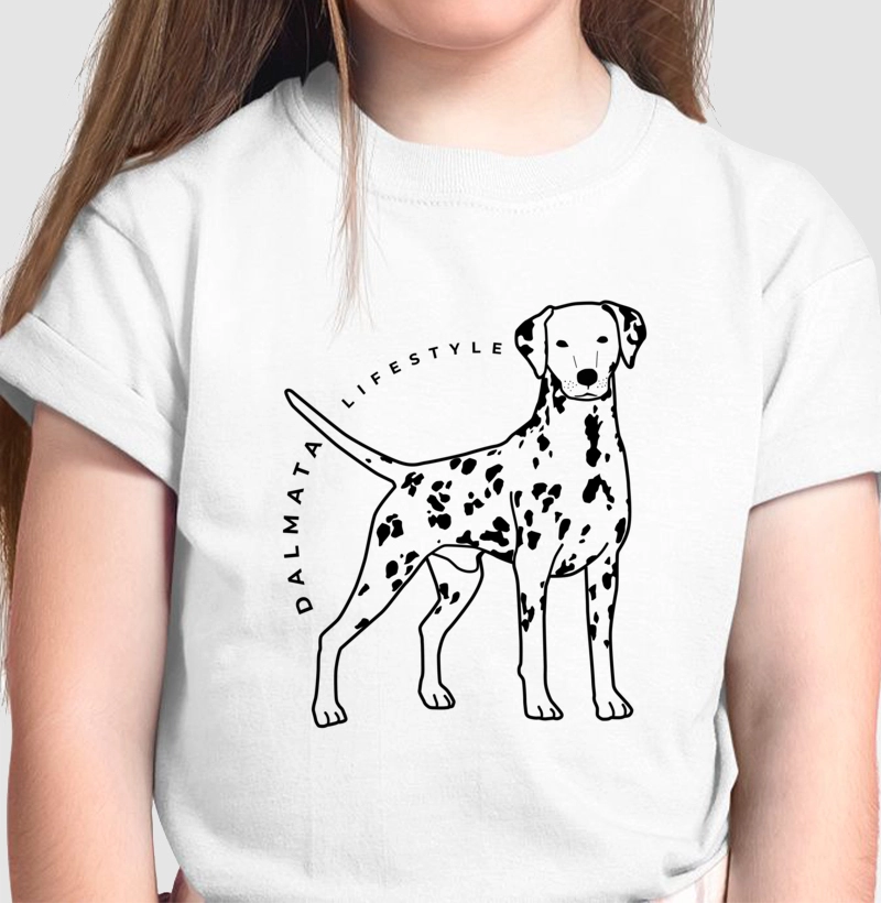 Camiseta Infantil Dalmata LifeStyle