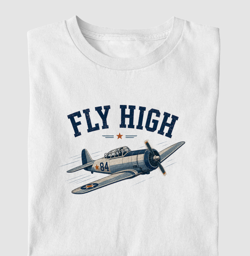 Camiseta Infantil Fly High