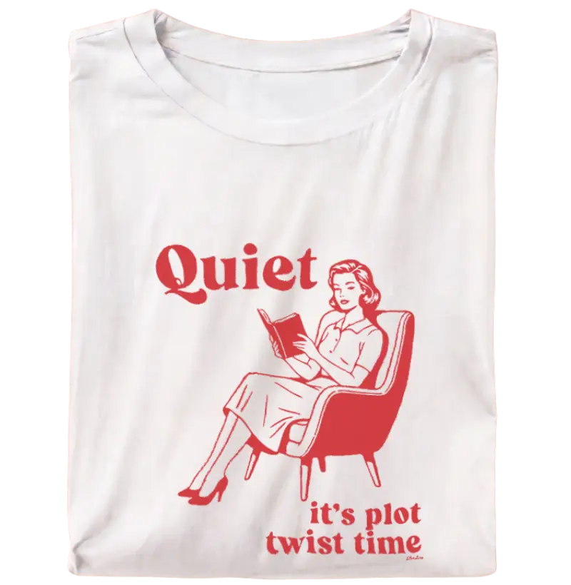 Quiet, it's plot twist time