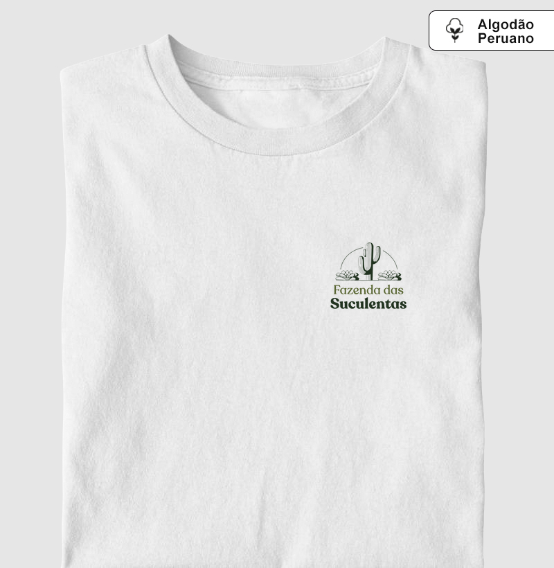 Camiseta Fazenda das Suculentas