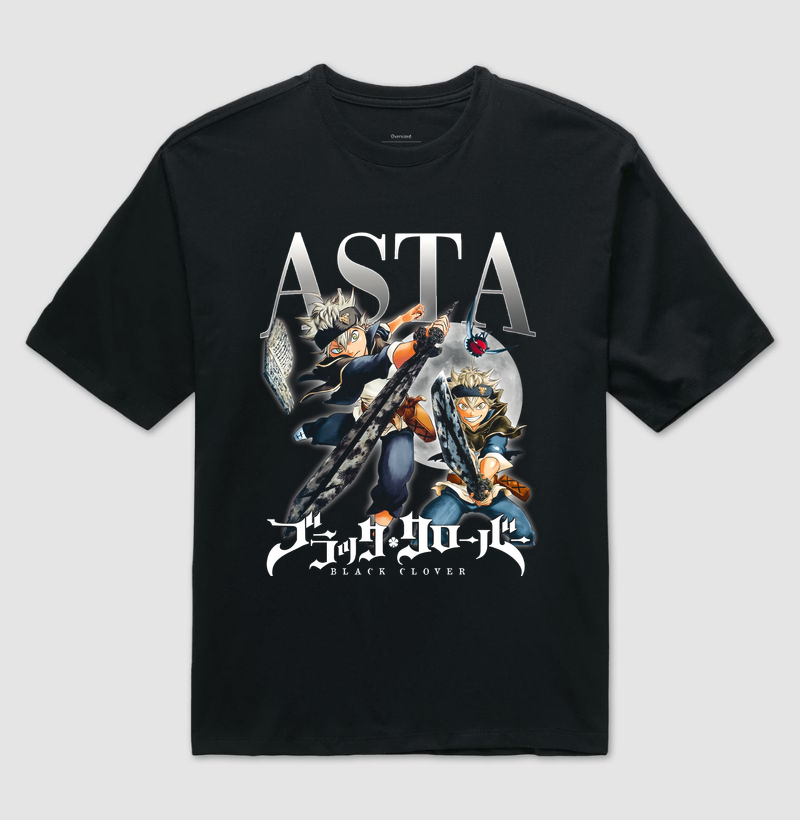 Camiseta Oversized - Asta