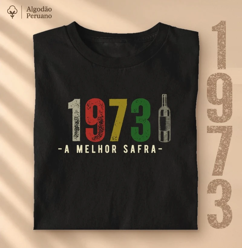 Camiseta A Melhor Safra 1973