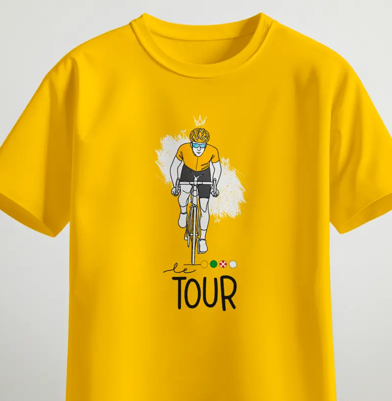 Tour de France - ciclista traço
