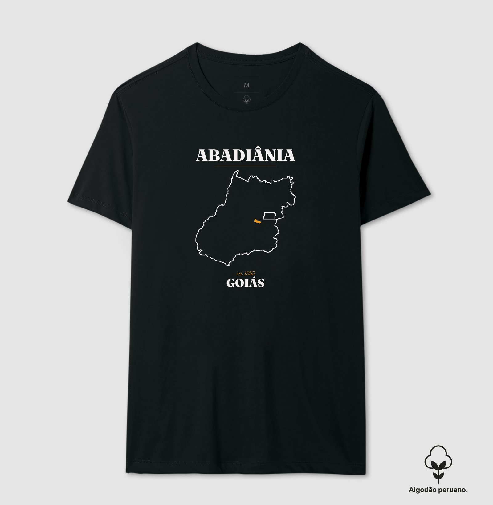 Abadiânia | Legado GO - Camiseta Algodão Peruano